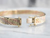 Multi Colored Gold Patterned Bangle Bracelet