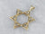 Gold Filigree Star of David Pendant