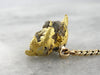 Pure Gold Nugget Fob Keychain