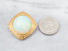 Vintage Gold and Opal Statement Pendant