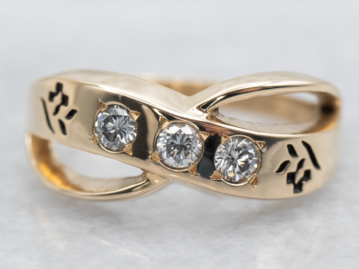 Banda infinita de diamantes en bucle