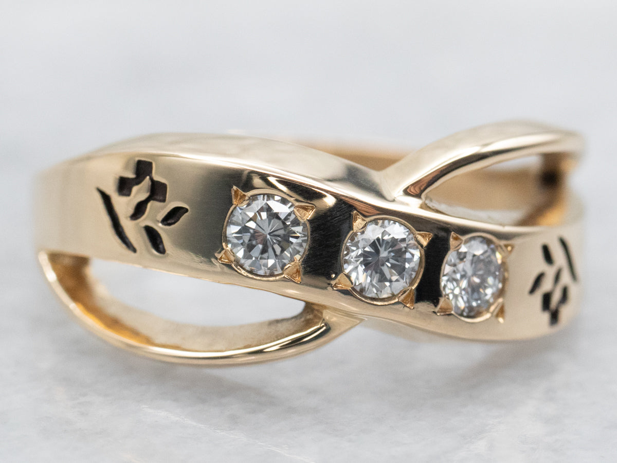 Banda infinita de diamantes en bucle