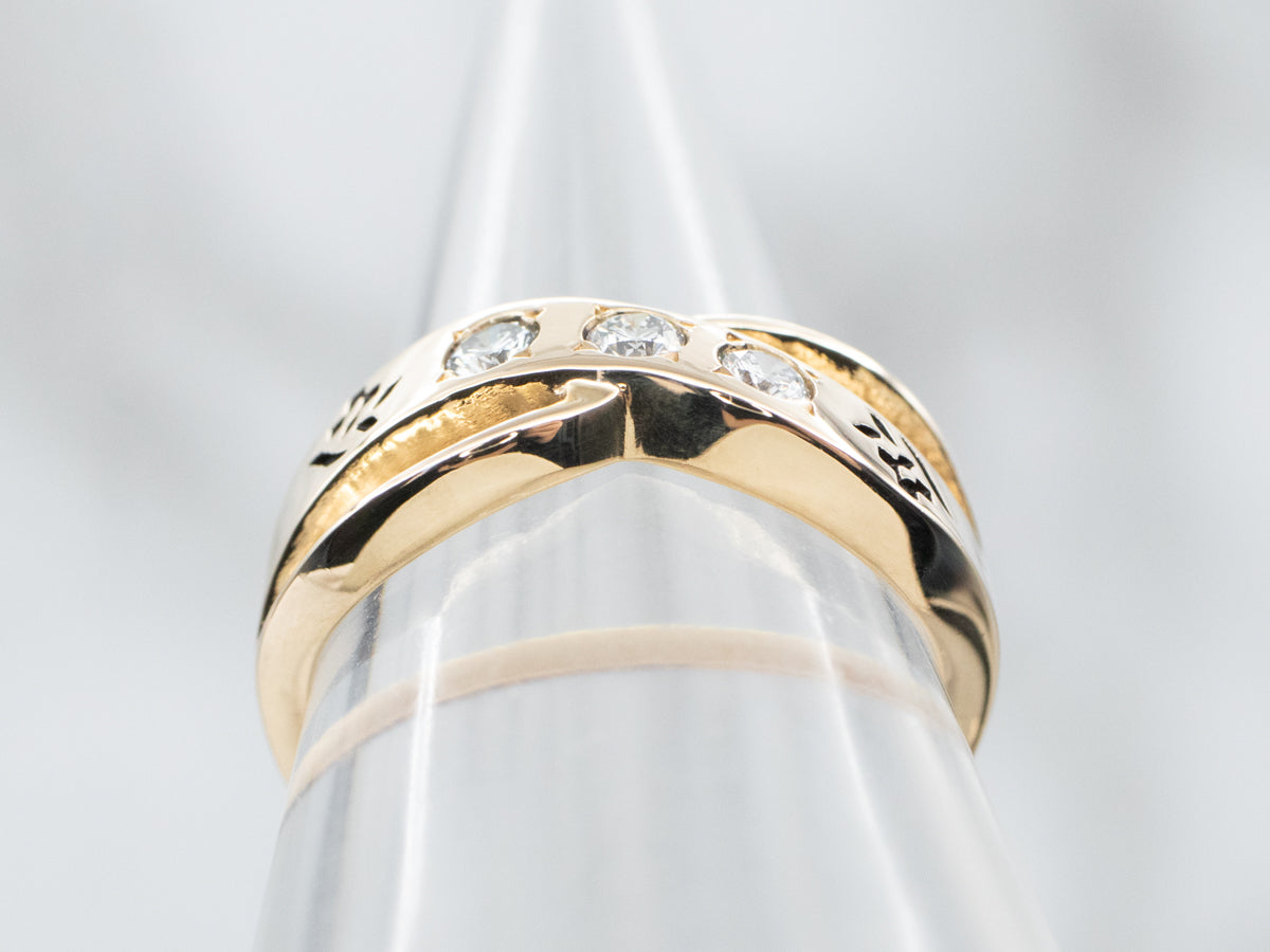 Banda infinita de diamantes en bucle