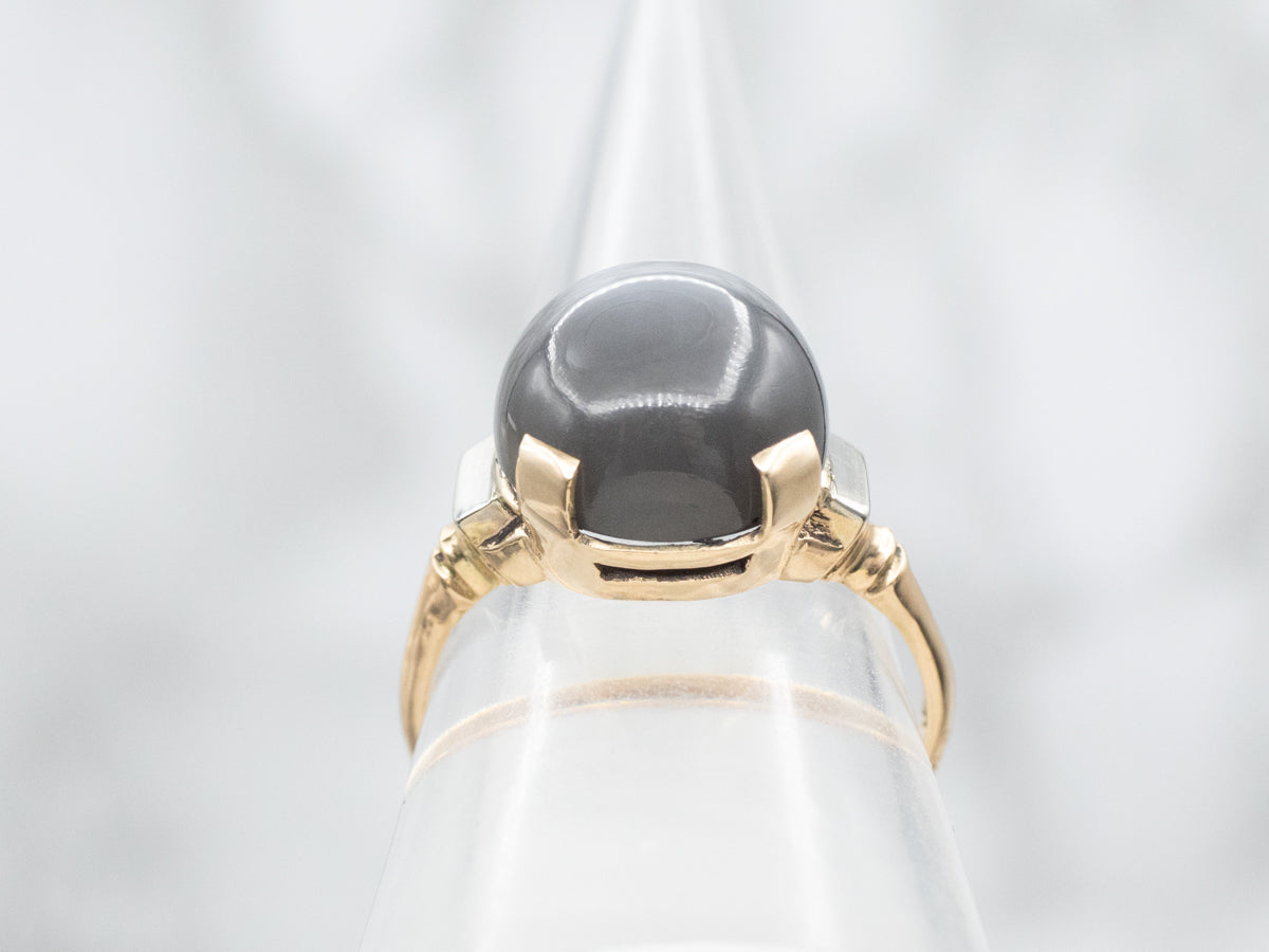 Vintage Gray Moonstone Ring
