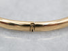 Plain 18-Karat Gold Bangle Bracelet