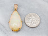 Huge Ethiopian Opal Pendant with Decorative Upcycled Bail