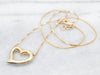 Italian 18-Karat Gold Heart Necklace