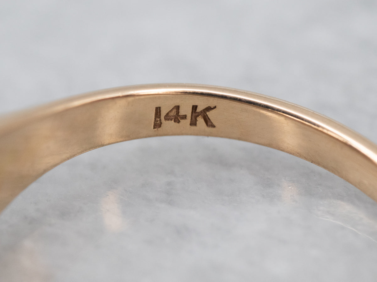 Anillo solitario Belcher de diamantes estilo victoriano