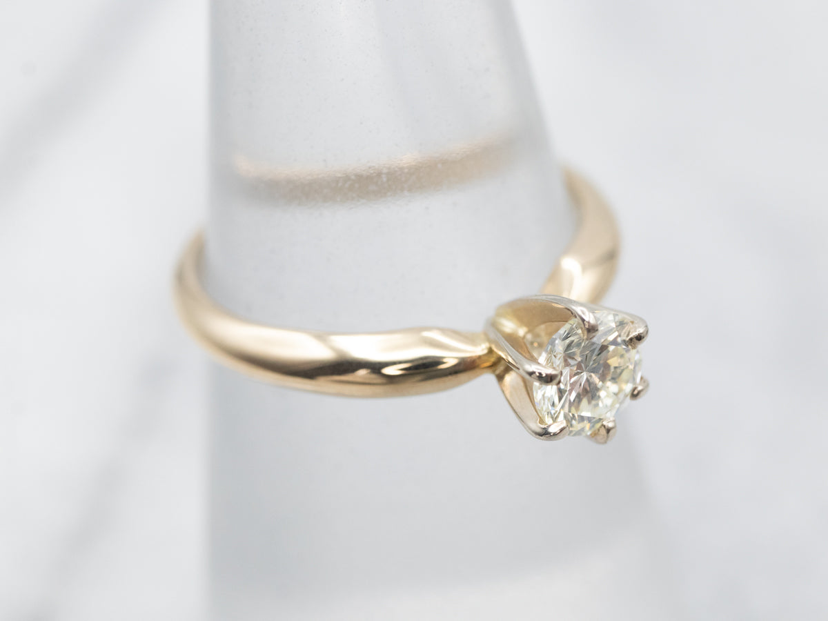 Classic Diamond Solitaire Engagement Ring
