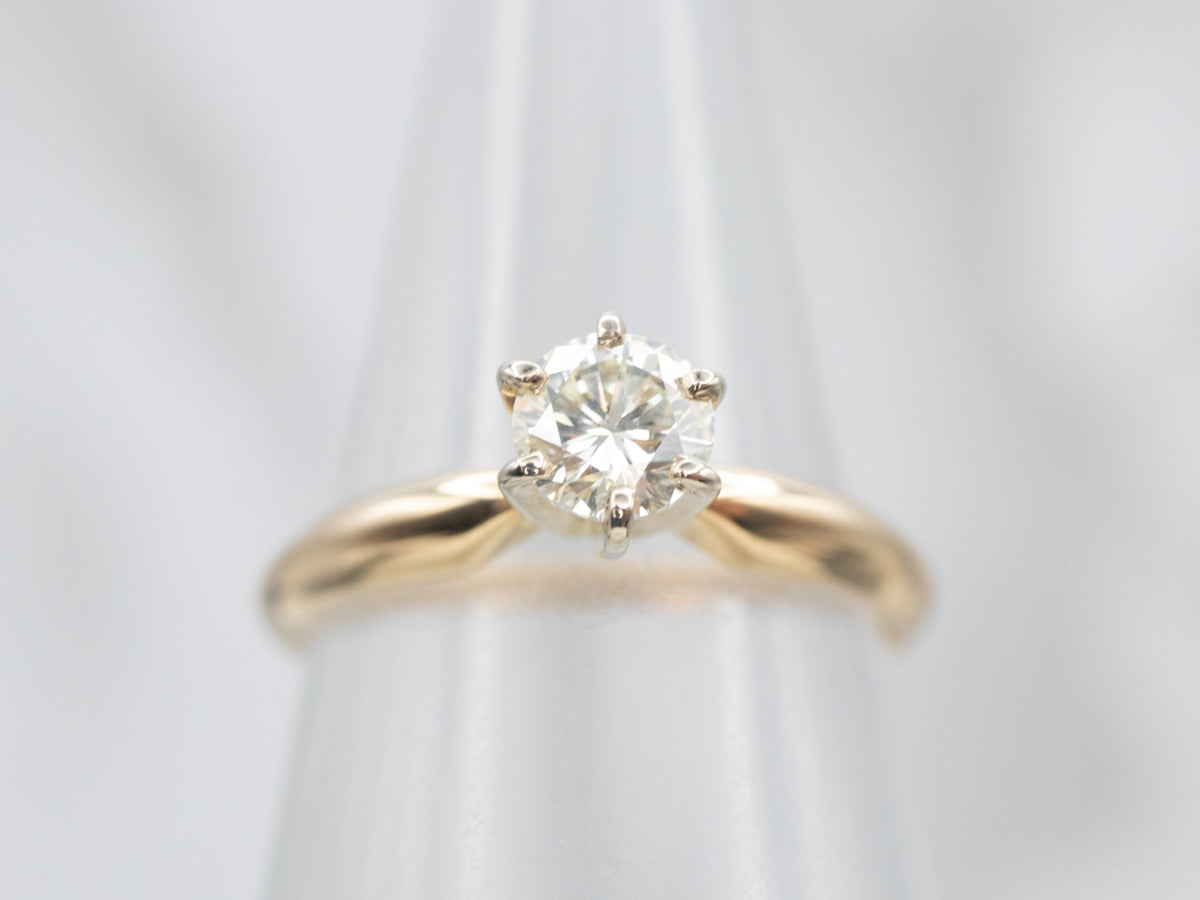 Classic Diamond Solitaire Engagement Ring