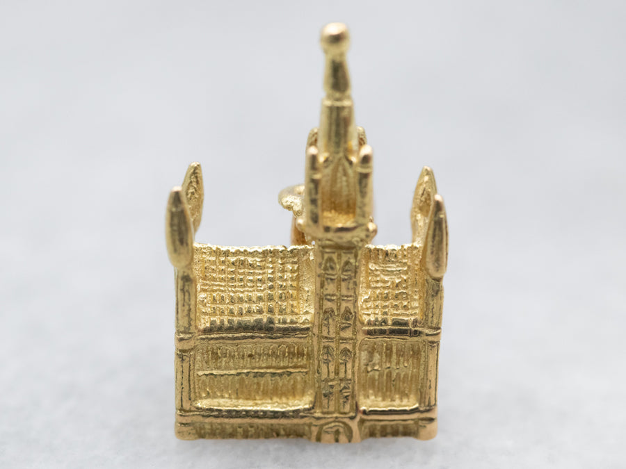 Vintage Gold Brussels Grand Place Charm
