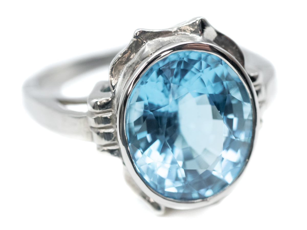 The Blue Topaz Peggy Ring