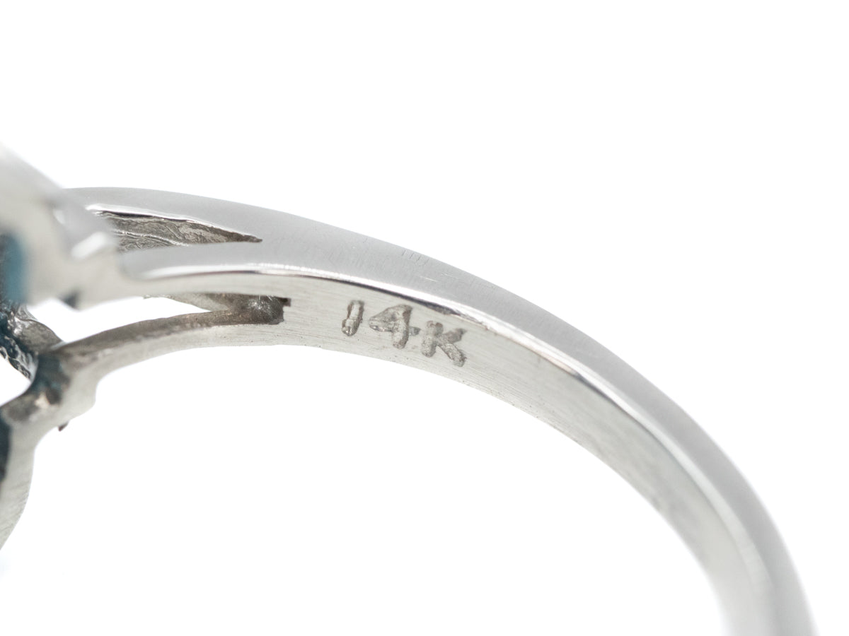 The Blue Topaz Peggy Ring