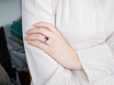 The Amethyst Peggy Ring