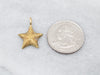 Sweet Gold Starfish Charm or Pendant