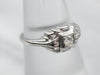 Late Art Deco/Early Retro Era Diamond Solitaire Engagement Ring