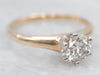 Traditional Diamond Solitaire Engagement Ring