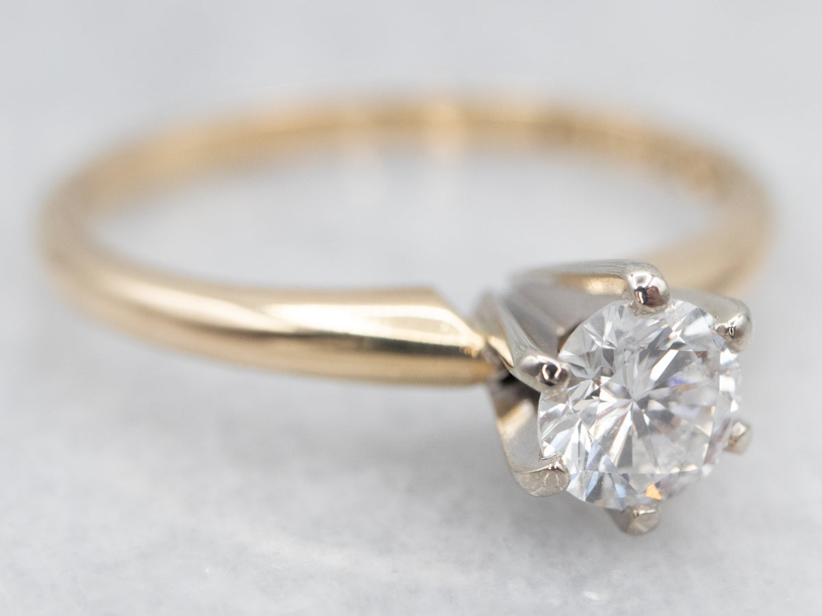Classic Diamond Solitaire Engagement Ring