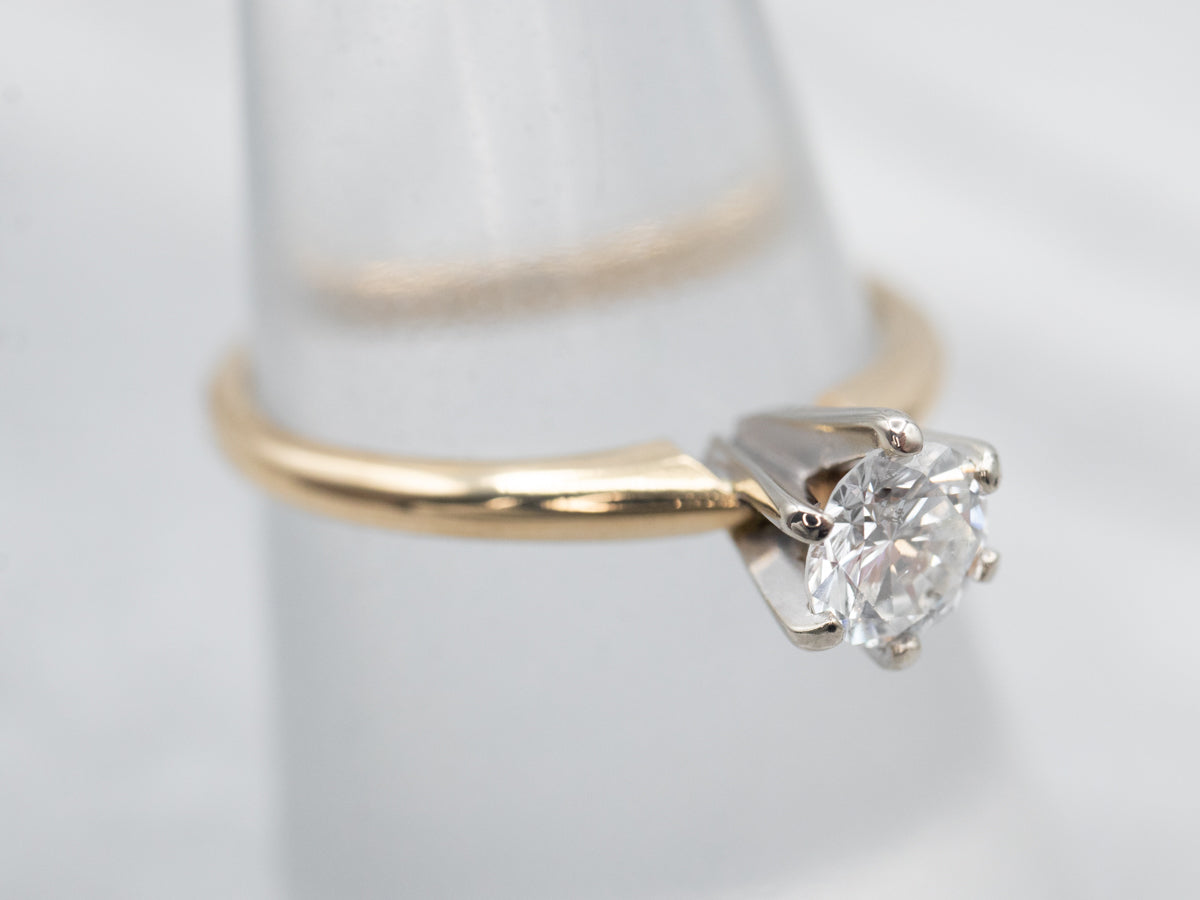 Classic Diamond Solitaire Engagement Ring