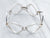 Sterling Silver Modernist Open Link Bracelet