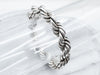 Sterling Silver Chunky Rope Twist Bracelet