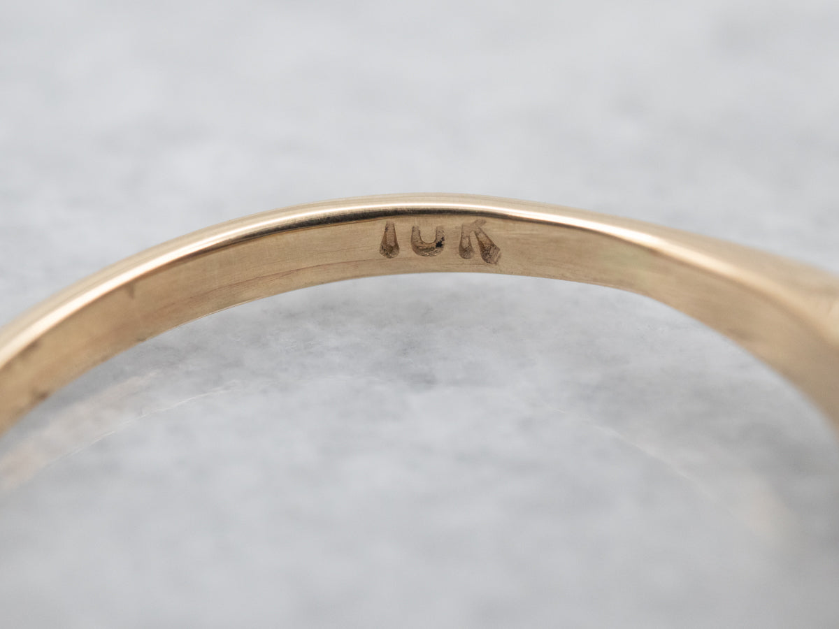 Anillo de compromiso de diamantes con engaste de bisel Retro Era