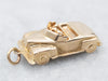 Vintage Diamond and Gold Car Charm