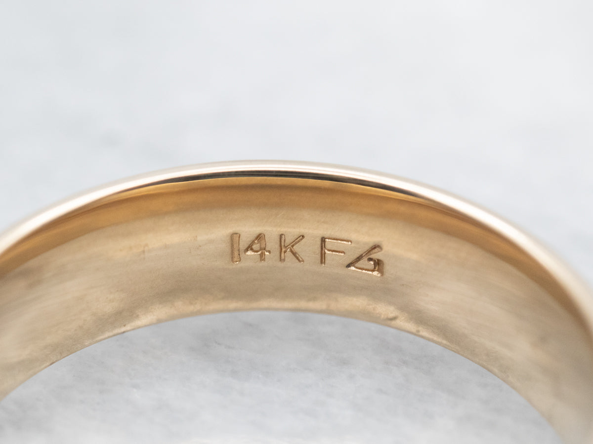 Vintage Fredrick Goldman Patterned Band