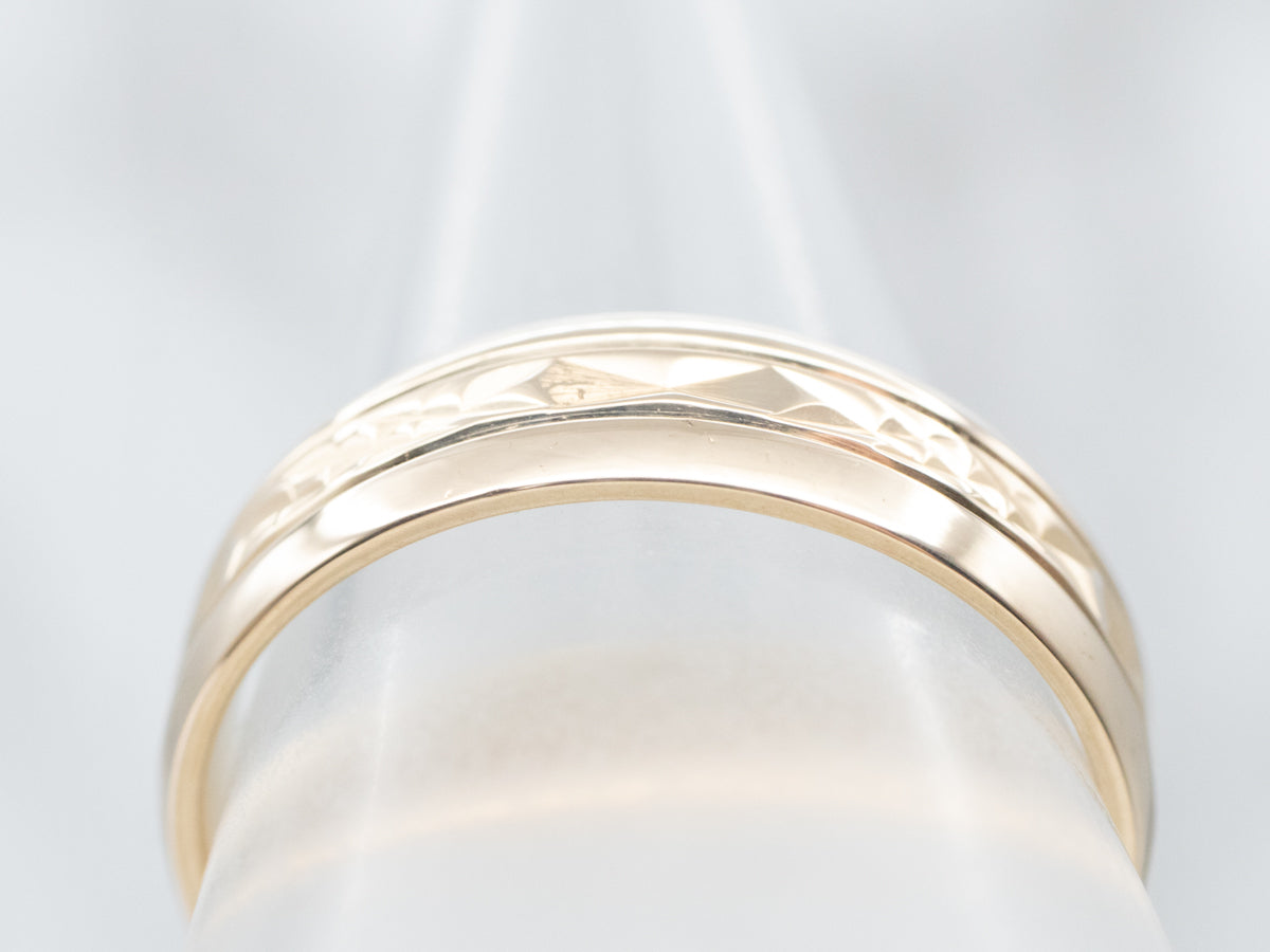 Vintage Fredrick Goldman Patterned Band