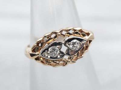 Vintage Sweetheart Diamond Ring