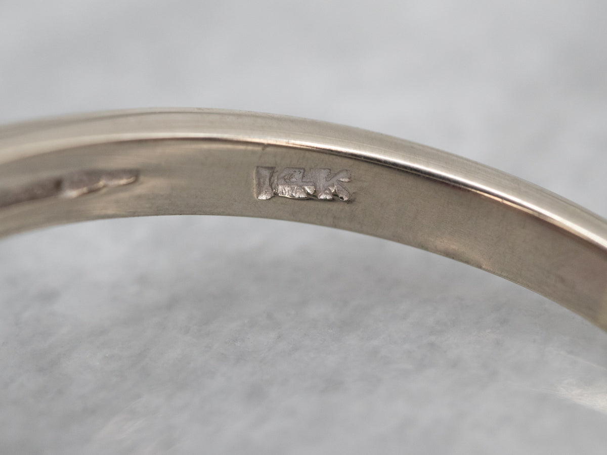 Modest Pyrope Garnet Solitaire Cocktail Ring