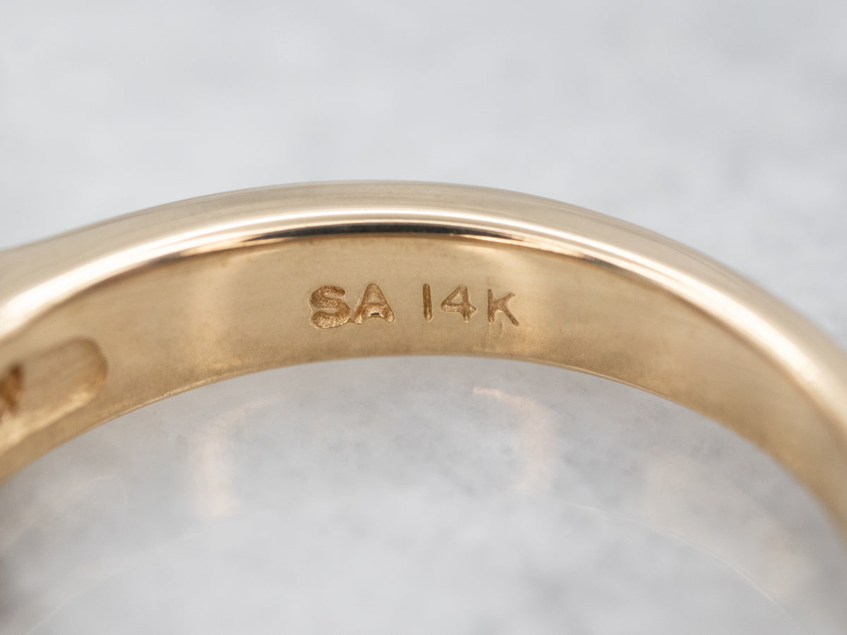 Yellow Gold Diamond Wedding Band