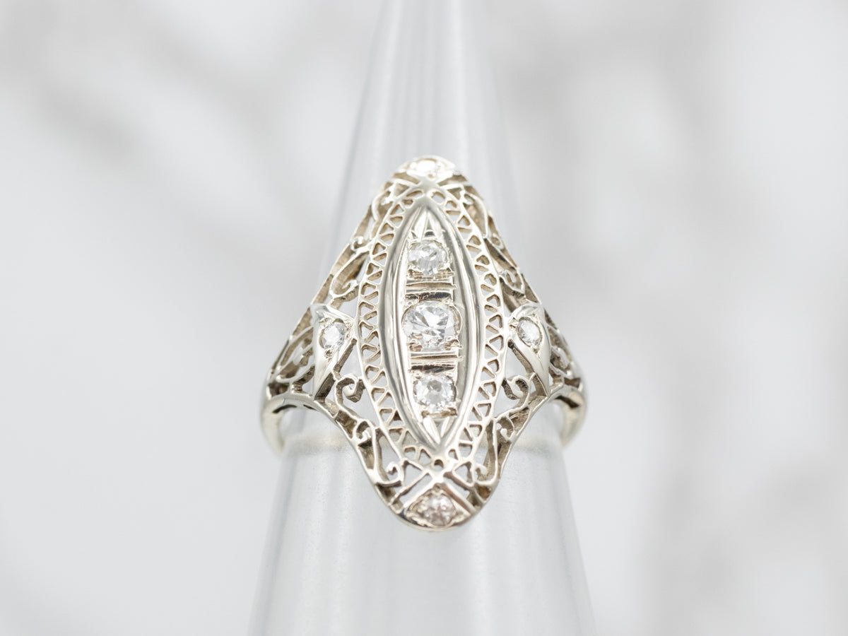 Gorgeous Diamond Dinner Ring