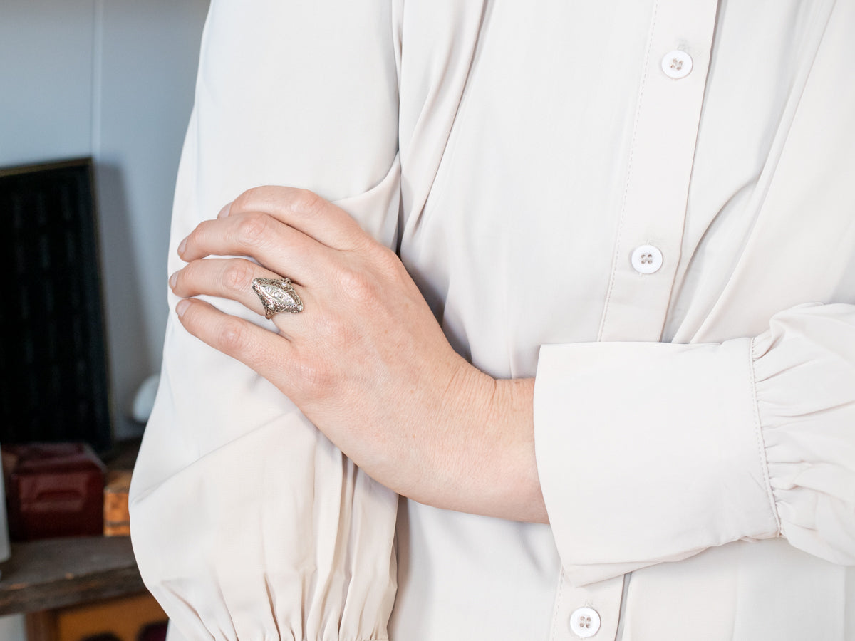 Gorgeous Diamond Dinner Ring