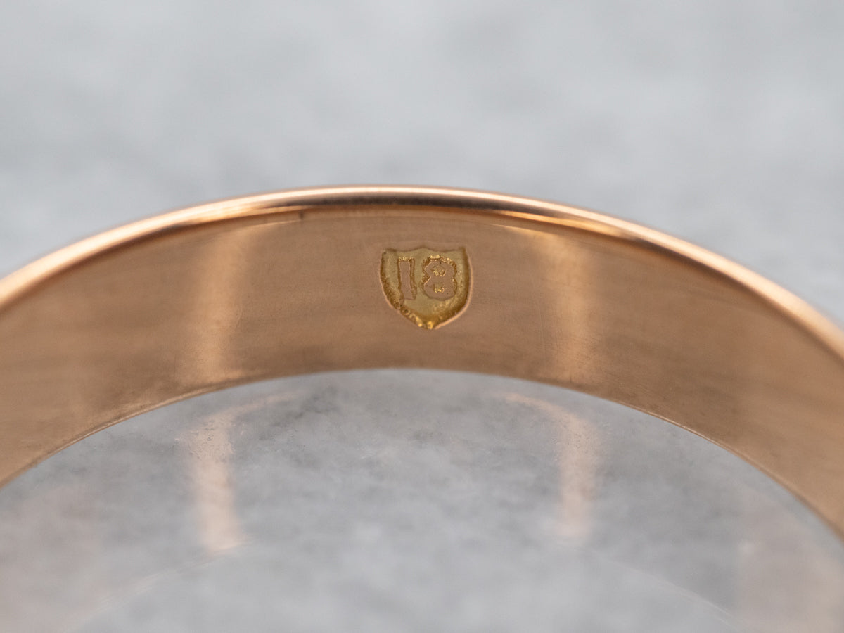 Plain Gold Wedding Band