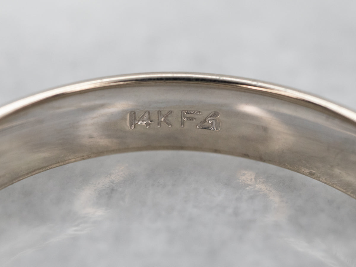 Milgrain Edge Wedding Band