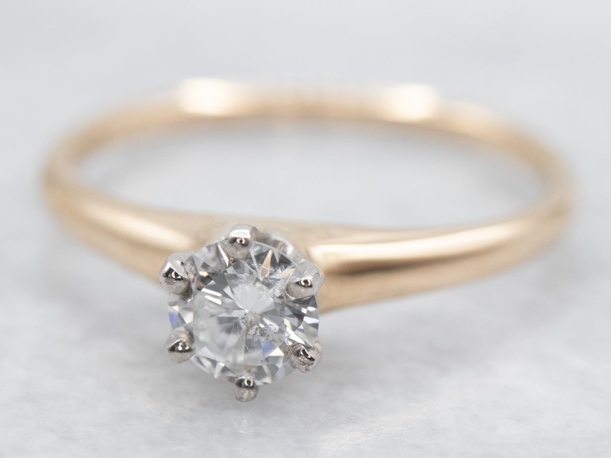 Gorgeous Diamond Solitaire Engagement Ring