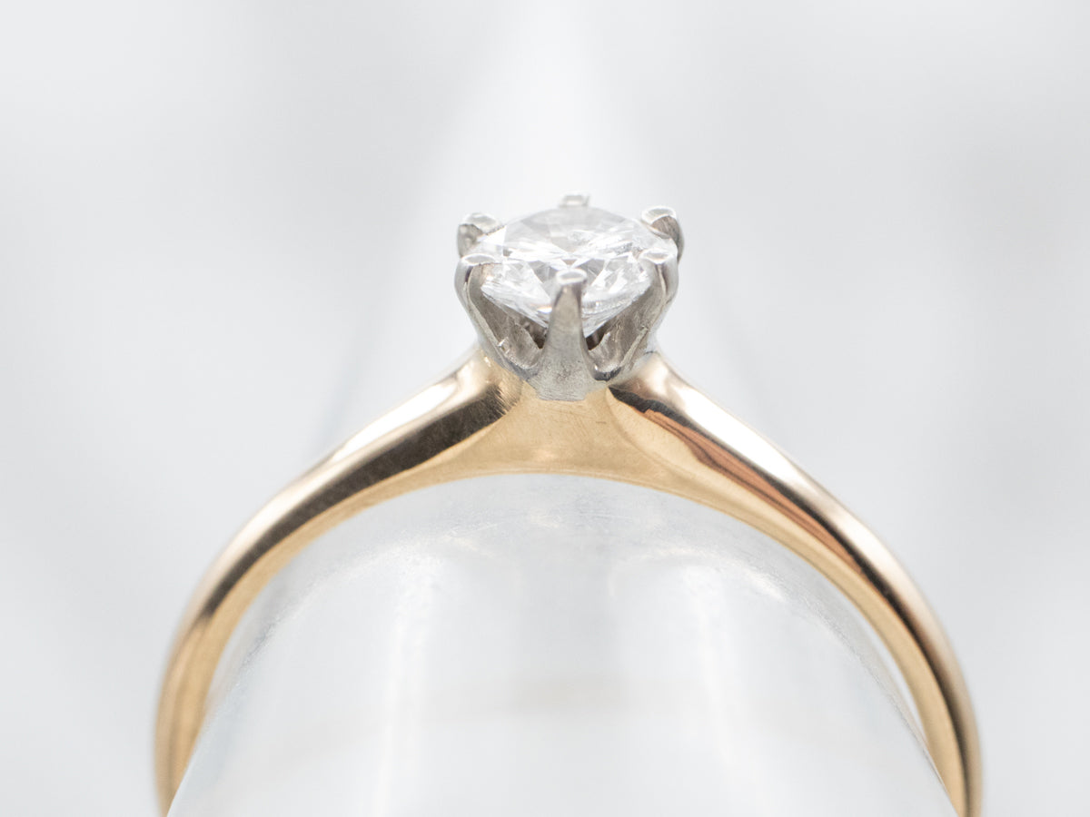 Gorgeous Diamond Solitaire Engagement Ring