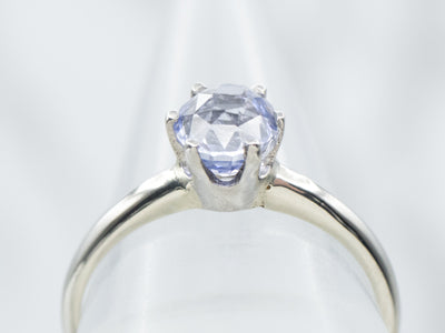 Sweet Purple Sapphire Engagement Ring