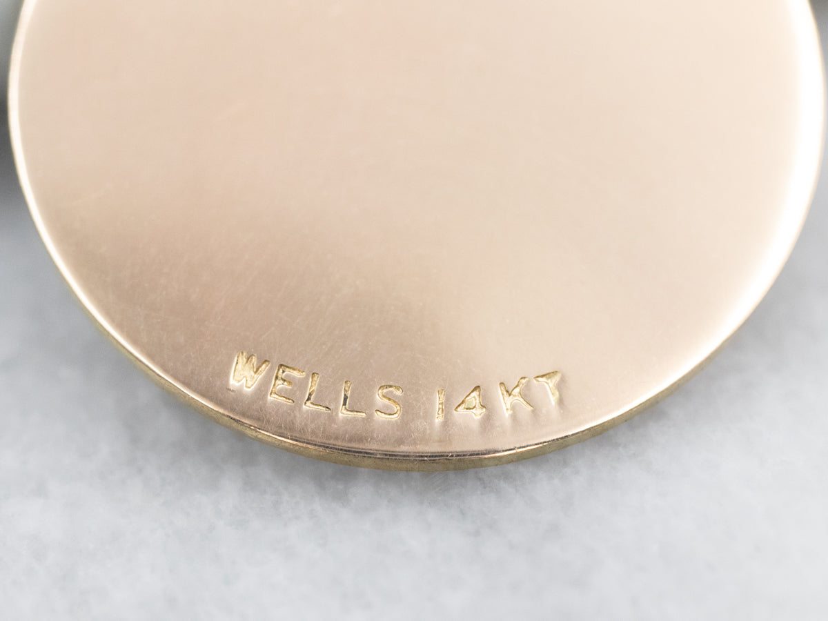 Order of the Eastern Star Enameled Pendant