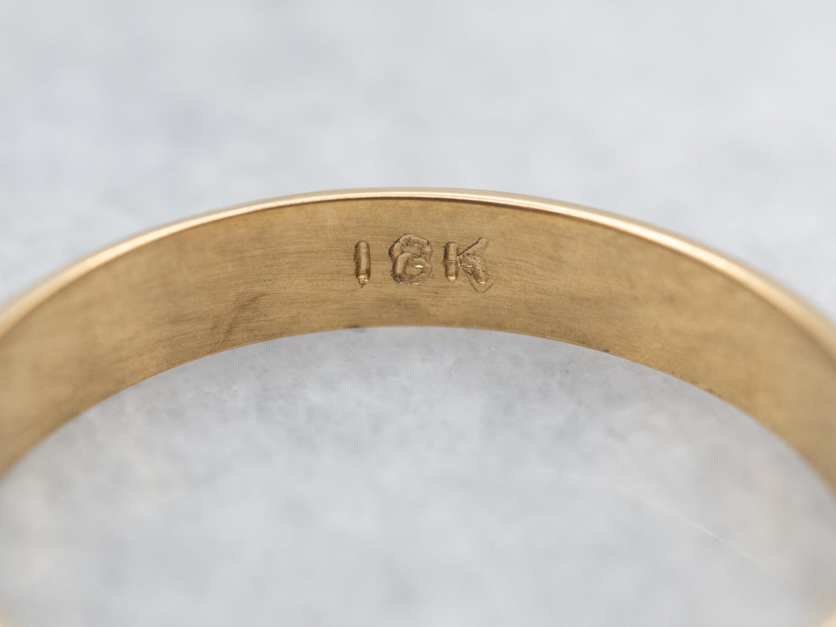 Simple Plain Wedding Band