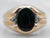 Beautiful Bloodstone Ring with Diamond Accents