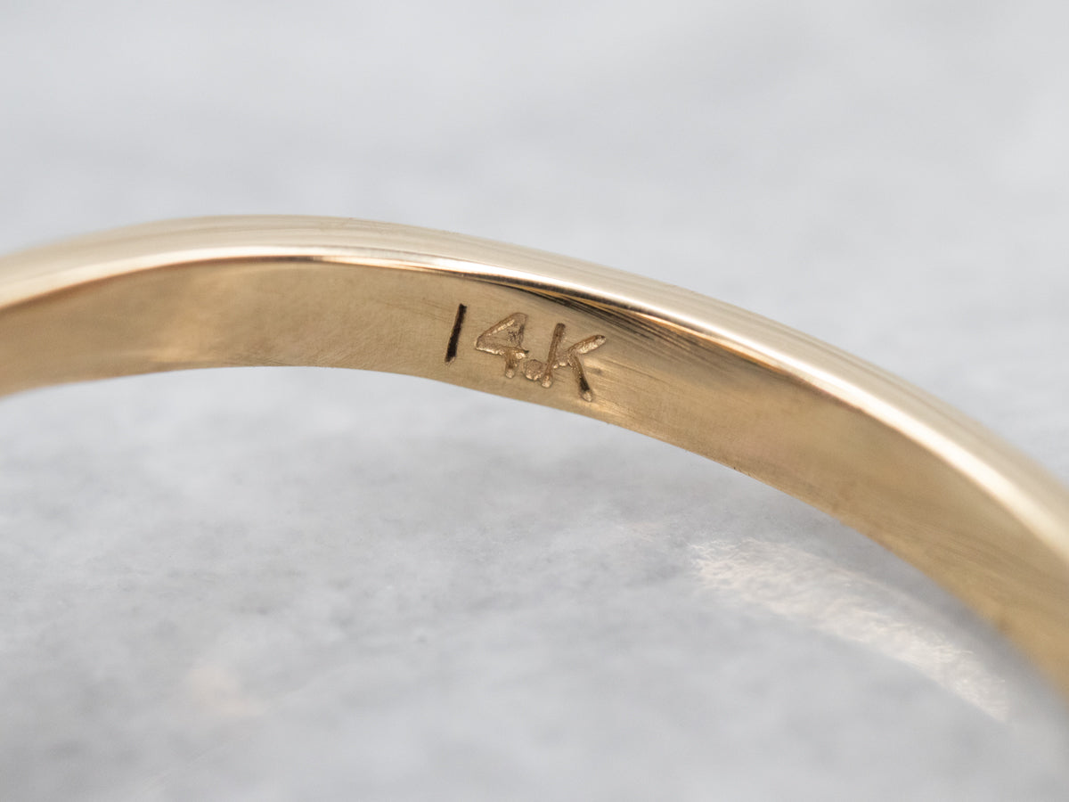 Modernist Amethyst Blue Topaz and Diamond Ring