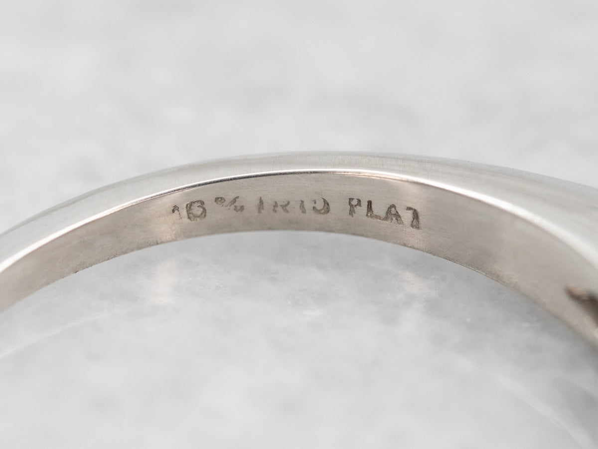 Timeless Platinum Diamond Guard Band