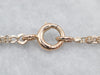 Antique Gold Double Cable Chain with Spring Ring Clasp