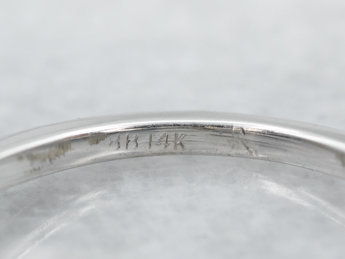 Green Tourmaline Diamond Halo Ring