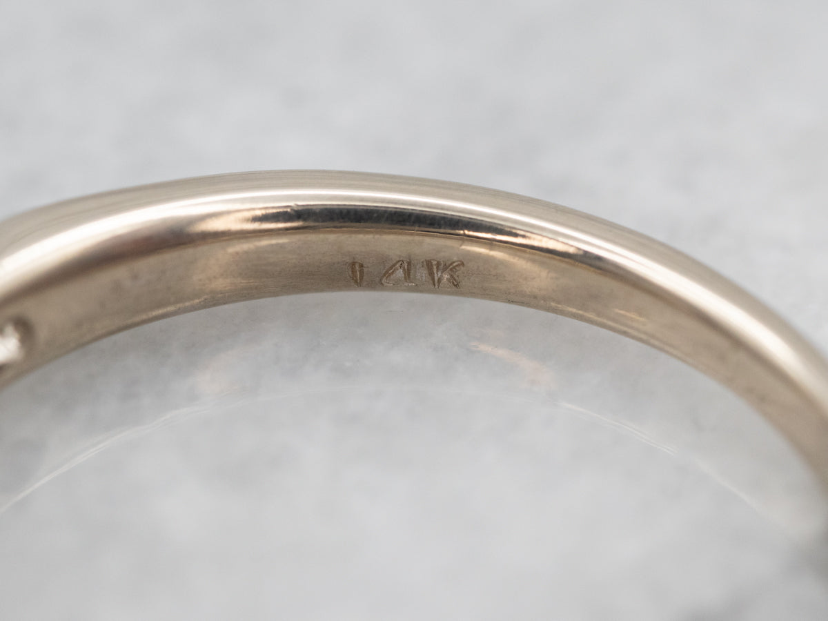 Brilliant White Gold Diamond Wedding Band