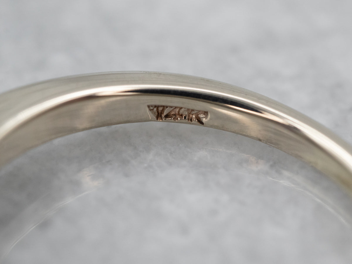 Vintage Ruby and Diamond Engagement Ring