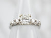 Vintage Cushion Cut Diamond Engagement Ring