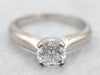 Vintage Jabel Diamond Solitaire Engagement Ring